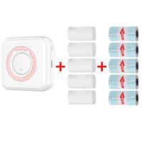 ราคา AMINGO 58mm เครื่องปริ้นพกพา เครื่องปริ้นรูปพกพา เครื่องปริ้นเตอร์พกพา เครื่องพิมพ์บลูทูธแบบพกพา เหมาะสำหรับ Android IOS โทรศัพท์ (13770220419)