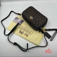 ราคา สินค้าพร้อมส่ง กระเป๋าเรียบหรูสะพายแล้วดูแพงมากก มี8นิ้วกับ9นิ้ว ยอดฮิต กระเป๋า COACH งานเกรดดี กระเป๋าสะพาย กระเป๋าผู้หญิง (16429705898)