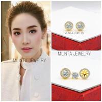 ราคา ต่างหูมีน พิชญา มาใหม่ เพชรสีเงิน ต่างหูเพชรCZ ต่างหูแบรนด์ ต่างหูดารา ตุ้มหู ต่างหูหุ้มทอง ต่างหูทอง ต่างหูทองไมครอน ต่างห (14187410985)