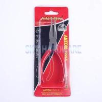 ราคา ANTON คีมช่างทอง คีมปากแหลม ปากจิ้งจก ปากจระเข้ 5นิ้ว CR V (8870623000)