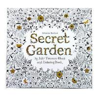 ราคา สมุดระบายสี Secret Garden สำหรับผู้ใหญ่และเด็ก สมุดระบายสีคลายเครียดหนา หนังสือคลายเคร Colouring Book coloring book (15553620514)