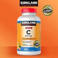 ราคา Kirkland Vitamin C 500 mg 500 Tablets Chewable วิตามินซี อม เคี้ยว Exp 03 24 (915916284)