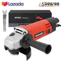 ราคา MASAKI เครื่องเจียร์ไฟฟ้า เครื่องเจียร ลูกหมู 4 นิ้ว 850W รุ่น MT 954 Angle Grinder เครื่องเจียร์ หินเจียร 4 นิ้ว พร้อมฝาครอบป้องกัน (300077621)