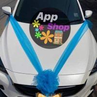 ราคา ผ้าผูกรถเจ้าบ่าว ผ้าติดขบวนรถเจ้าบ่าว ดอกไม้ติดรถเจ้าบ่าว ลูกผ้า ผ้าคาดรถ รุ่น ประหยัด 2 ชิ้น ลูกผ้า 1 ชิ้น ผ้าคาด 5 ม 1 ผืน (7667650598)