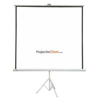 ราคา Razr Projector Tripod Screen 70 x 70 นิ้ว 1 1 จอโปรเจคเตอร์ รุ่น จอขาตั้ง 180 x 180 cm จอม้วนเก็บอัตโนมัติ (11611679980)