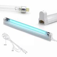 ราคา ERANPO เครื่องฆ่าเชื้อ UV 8W 6W หลอดไฟยูวีแบบพกพา T5 LED โคมไฟฆ่าเชื้อโรคอเนกประสงค์ UVC โอโซนฆ่าเชื้อโรค Lampu แสงอัลตราไวโอเลตสำหรับห้องนอนในร่ม (14616788239)