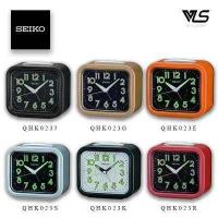 ราคา Velashop นาฬิกาปลุกไซโก้ SEIKO Bell Alarm เสียงกระดิ่ง เดินเงียบ ไร้เสียงรบกวน มีไฟ พรายน้ำ สีดำ รุ่น QHK023J QHK023 (1108846562)