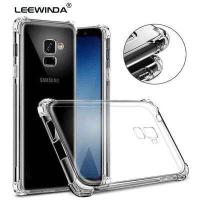 ราคา LEEWINDA สำหรับ Samsung Galaxy A8 Plus 2018เคสโทรศัพท์สำหรับ Samsung A5 2018 A8 2018 Luxury กันกระแทกกันชนซิลิโคนใสฝาครอบด้านหลัง (9292083326)