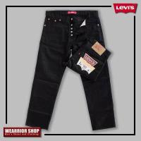 ราคา Levi s 501 Super Black กางเกงยีนส์ ทรงขากระบอก เป้ากระดุม ผ้าCotton Jeans100 (453376000)