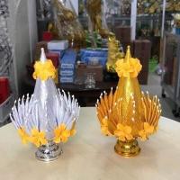ราคา บายศรี บายศรีพรหม ขนาดเล็ก พาน 5 ซม ราคาต่อคู่ (10016012878)