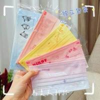 ราคา แพ็ค 50 ชิ้น Face Mask หน้ากากอนามัย พิมพ์ลายการ์ตูน ผ้าปิดจมูกอนามัย หนา 3 ชั้น (16130068522)