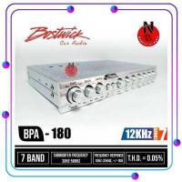 ราคา ปรีปรับเสียง 7แบรนด์ เสียงดี BOSTWICK BPA 180 ของแท้มีรับประกัน ปรีแอมป์รถยนต์ (8796778724)