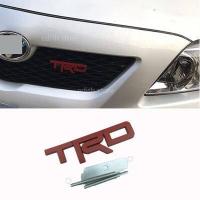 ราคา YRM 1ชิ้นสำหรับโลโก้TRDรถด้านหน้าตราสัญลักษณ์กระจังหน้าสติกเกอร์จัดแต่งทรงผมสำหรับโตโยต้าVios Wish Altis Rush Fortuner Innova Vigo Avanza Sientaอุปกรณ์เสริมรถยนต์ (4610850365)