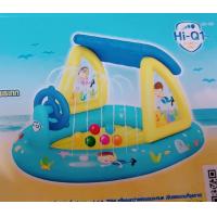 ราคา สระน้ำไฮคิว เรือนักผจญภัยเรียนรู้ได้ไม่รู้จบ ขนาด 105 150 100 cm แถมบอล 6 ลูก พ่นน้ำได้ (12505970579)