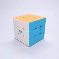 ราคา รูบิค 3x3 รูบิค ของแท้ อย่างดี rubik 3x3 rubiks race Qiyi Warrior W 3x3 Stickerless Speed Cube 3x3x3 Magic Cube rubix cube qiyi cube SharkRubik (8390131618)