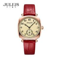 ราคา JULIUS นาฬิกาแบรนด์ JS 053 สายหนังสองด้านแผ่นดิสก์วินเทจกันน้ำ นาฬิกาข้อมือผู้หญิง ของแท้ 100 ชุดกล่องของขวัญระดับไฮเอนด์ (12597961892)