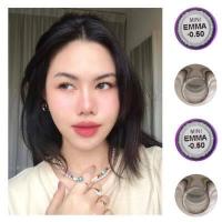 ราคา Mini Emma Gray Dreamcolor1 แฟชั่น ค่าสายตาสั้น 0 50 ถึง 6 00 คอนแทคเลนส์ กรองแสง กันยูวี (16254521115)