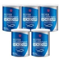 ราคา อมาโด้ ซิลเวอร์ Amado Silver Collagen Type II Plus Calcium คอลลาเจน แคลเซียม 1 กระป๋อง 100 กรัม จำนวน 5 กระป๋อง (9185655397)