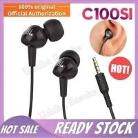 ราคา C100SI หูฟังชนิดใส่ในหูJBL 3 5mm Headset พร้อมไมโครโฟน Earbuds C150SIชุดหูฟัง C100SI T110 C200SI ไดนามิกสำหรับ IOS Android กีฬาชุดหูฟังสำหรับ ของเเท้100 OPPO VIVO Samsung HUAWEI (6545710921)