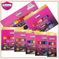 ราคา ดินสอสี สีไม้ มาสเตอร์อาร์ตซีรี่ส์ Master art series 12 24 36 48 60 72 100สี แบบแท่งยาว1หัว รุ่นใหม่ สีสดกว่าเดิม (10477450880)