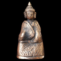 ราคา พระเชียงแสน พิมพ์ห่มคลุม เนื้อสัมฤทธิ์ สูง 3 5 นิ้ว 泰国佛牌 Thai Amulets (16158871391)