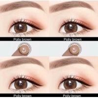 ราคา Polly Brown Dreamcolor1 ค่าสายตาสั้น 0 50 ถึง 5 00 คอนแทคเลนส์ บิ๊กอาย กรองแสง กันยูวี (15566387779)