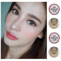 ราคา Mini Nobluk Brown Dreamcolor1 ค่าสายตาสั้น 0 50 ถึง 2 75 คอนแทคเลนส์ กรองแสง กันยูวี (14782748269)
