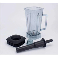 ราคา พร้อมส่ง โถปั่น โถเครื่องปั่น ชุดโถปั่น พร้อมฝาและแท่งคน ความจุ 2 ลิตร (11600189051)