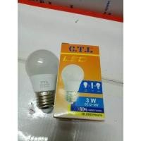 ราคา หลอดไฟ 12v 24v 36v 48v 3W และ 5W ขั้วเกลียว E27 ทรงปิงปอง แสงสีขาว สีเหลือง (9847049503)