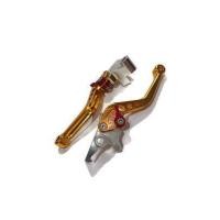 ราคา มือเบรคปรับระดับ KSR Z125 สีทอง งาน CNC (14833277849)