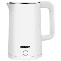 ราคา Philips กาต้มน้ำไฟฟ้า กาน้ำร้อน ตัดไฟอัตโนมัติ 2 3 ลิตร 1500W กาน้ำร้อน E Life วัสดุสแตนเลสอย่างดี กาน้ำร้อนไฟ้ กาต้มน้ำขนาดเล็ก Electric kettle พร้อมส่ง คุณภาพดี (15652459934)