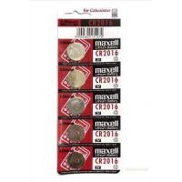 ราคา ถ่านกระดุม Maxell CR2016 1แผง 5เม็ด (3398560134)