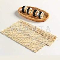 ราคา YUANTA เสื่อม้วนซูชิแบบไม้ ที่ม้วนซูชิ เครื่องมือโอนิกิริ ทำจากไม้ไผ่ ข้าวสาหร่าย เครื่องมือซูชิ Sushi Bamboo Roller (11777704462)