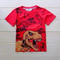 ราคา มีเก็บปลายทาง งานป้าย เสื้อยืดเด็ก เสื้อคอกลม ลายไดโนเสาร์ Dinosaur Jurassic World (10261148059)