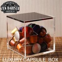 ราคา Luxury Box For Nespresso Dolce Gusto Capsules กล่องแคปซูลหรูสำหรับบรรจุแคปซูล Nespresso Dolce Gusto Black (7168402164)
