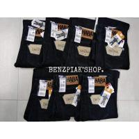 ราคา HARA JEANS มือ1 ของแท้ สีมิดไนท์ กระบอกใหญ่ ตะเข็บทอง ตะเข็บเทา (4062456804)