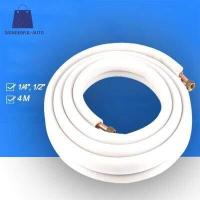 ราคา COD 1 4 1 2 4M ท่อเครื่องปรับอากาศฉนวนท่อทองแดง อลูมิเนียม ท่อทองแดงแอร์ ท่อแอร์ อะไหล่แอร์ ท่อน้ำยาแอร์ (11576751854)