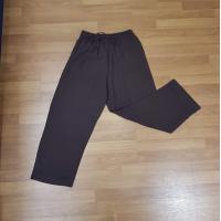 ราคา กางเกง กางเกงขายาว กางเกงขายาวผ้าฝ้าย Cotton เอวยางยืด มีเชือกผูกเอว (16160322275)