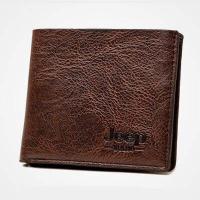 ราคา ของแท้พร้อมส่ง Jeep Buluo กระเป๋าสตางค์ กระเป๋าสตังค์ กระเป๋าสตางค์หนังคุณภาพ ผู้ชาย ใบสั้น P 08 (3999584674)