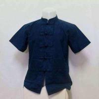 ราคา เสื้อหม้อห้อมแพร่ คอจีน (1379228948)