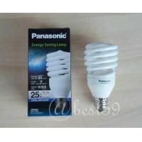ราคา หลอดทอนาโดPanasonic25w แสงสีขาว ประหยัดไฟ80 ขั้วE 27 ของแท้ 100 (10846976014)