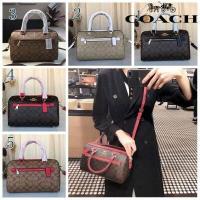 ราคา Coachใหม่กระเป๋าถือผู้หญิงแฟชั่นไหล่ข้างเดียวกระเป๋าสะพายClassic Cรูปแบบขนาดใหญ่83607 (4996088203)