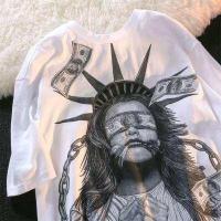 ราคา EF เสื้อยืดผู้ชาย2022 เสื้อยืด oversize เสื้อวินเทจ เสื้อโอเวอไซร์ เสื้อยืดแฟชั่น เสื้อทรงเอ เสื้อชาย เสื้อเกาหลี เสื้อวินเทจยุค90 22090306 (16150152572)