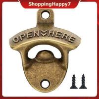 ราคา ที่เปิดขนาดเล็กโบราณโลหะผสมสังกะสีติดผนัง Corkscrew ที่เปิดขวดเบียร์ (15315233432)