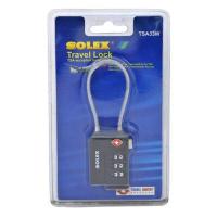 ราคา SOLEX กุญแจคล้อง ล็อคกระเป๋า TSA 33 W กุญแจรหัส (16306525762)