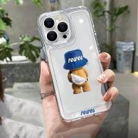 ราคา Hard Fashion Soft Cute Transparent Shockproof Space Phone Protective Cover Case Compatible for IPhone 11 12 13 14 Pro Max Mini XR XS X 8 7 6 6S 14 Plus SE 2020 Clear Shatterproof Casing (15954625595)