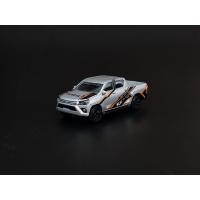 ราคา majorette Toyota Hilux Revo สีบอร์น ลายแข่ง (15962432439)