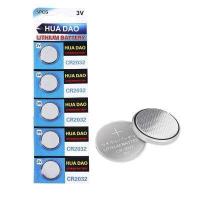 ราคา ถ่านกระดุม ถ่านไบออส HAODAO LITHIUM มี3เบอร์ CR2016 CR2025 CR2032 5เม็ด แผง (15260237471)