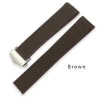 ราคา Hot seller Rubber Watchband 22mm 20mm Silicone Watch Strap Fit for Tag Heuer Aquaracer 43mm 41mm Case Diameter Black Blue Sport Wrist Band (14648807173)