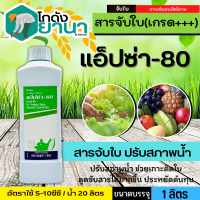 ราคา แอ็ปซ่า 80 สารเสริมประสิทธิภาพ ขนาด 1ลิตร สารจับใบเกาะติด ดูดซึมดี ทนการชะล้าง Amway สารเสริมประสิทธิภาพ สารจับใบ (15805930374)